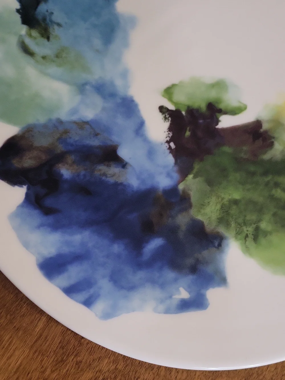 Fishs Eddy Artist Pallette Cheese Tray